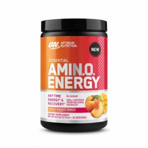 Optimum Nutrition ESSENTIAL AMIN.O. ENERGY® *new* Peach Mango Tango - Notify Me 0.6 lb - Notify me Philippines | 90326-RXKM