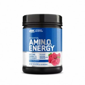 Optimum Nutrition ESSENTIAL AMIN.O. ENERGY® Blue Raspberry 1.29 lb (65 Servings) Philippines | 94320-UZRO