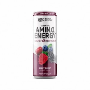 Optimum Nutrition ESSENTIAL AMIN.O. ENERGY+ Electrolytes Sparkling Berry Burst 355ml * 12 Cans (12 Servings) Philippines | 42951-WMQN