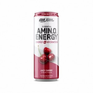 Optimum Nutrition ESSENTIAL AMIN.O. ENERGY+ Electrolytes Sparkling Juicy Cherry 355ml * 12 Cans (12 Servings) Philippines | 25761-JPZQ