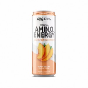 Optimum Nutrition ESSENTIAL AMIN.O. ENERGY+ Electrolytes Sparkling Peach Bellini 355ml * 12 Cans (12 Servings) Philippines | 61572-JGQR