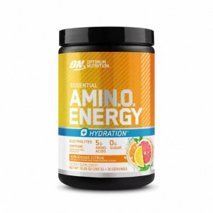 Optimum Nutrition Essential AMIN.O. ENERGY + Electrolytes *new* Sun-kissed Citrus 0.63 lb (30 Servings) Philippines | 62084-ZEYM