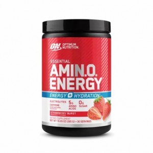 Optimum Nutrition Essential AMIN.O. ENERGY + Electrolytes Strawberry Burst 0.63 lb (30 Servings) Philippines | 63518-ERGV