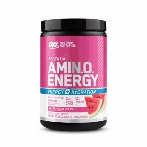 Optimum Nutrition Essential AMIN.O. ENERGY + Electrolytes Watermelon Splash 0.63 lb (30 Servings) Philippines | 12745-XFPK