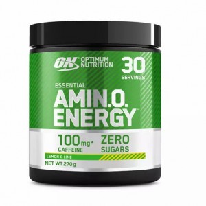 Optimum Nutrition Essential AMIN.O. Energy Lemon & Lime 270 grams (30 Servings) Philippines | 71429-MLPB