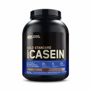 Optimum Nutrition GOLD STANDARD® 100% Casein Chocolate Supreme 4 lb (53 Servings) Philippines | 24389-MSIY