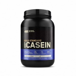 Optimum Nutrition GOLD STANDARD® 100% Casein Cookies & Cream 2 lb (25 Servings) Philippines | 48253-HUJA