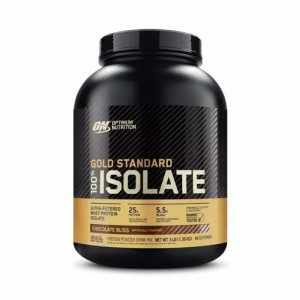 Optimum Nutrition GOLD STANDARD® 100% Isolate Chocolate Bliss 3 lb (44 Servings) Philippines | 49130-NAPM