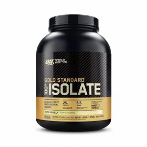 Optimum Nutrition GOLD STANDARD® 100% Isolate Rich Vanilla 2.91 lb (44 Servings) Philippines | 60498-KIAN