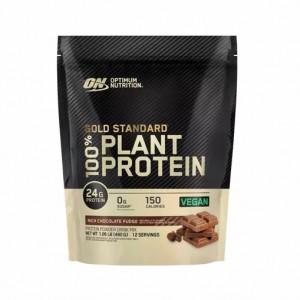 Optimum Nutrition GOLD STANDARD® 100% Plant Rich Chocolate Fudge 1.06 lb (12 Servings) Philippines | 45298-TGXO