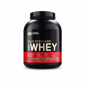 Optimum Nutrition GOLD STANDARD 100% WHEY™ Chocolate Coconut 5 lb (71 Servings) Philippines | 24506-JHSV