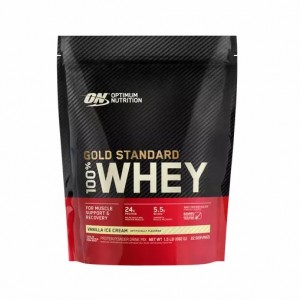 Optimum Nutrition GOLD STANDARD 100% WHEY™ Vanilla Ice Cream 1.5 lb (22 Servings) Philippines | 05481-OHZC