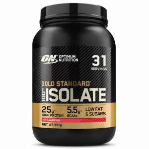 Optimum Nutrition Gold Standard 100% Isolate Strawberry 930 grams (31 Servings) Philippines | 73862-CVBD