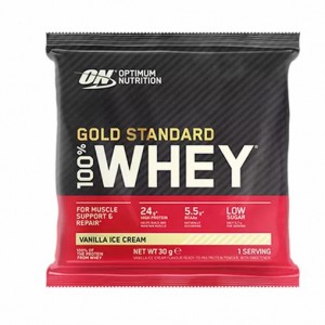 Optimum Nutrition Gold Standard 100% Whey Powder Sachets Vanilla Ice Cream 1 sachet (30 grams) Philippines | 41379-XAOD