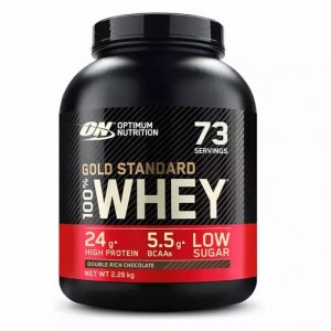 Optimum Nutrition Gold Standard 100% Whey Protein Powder Double Rich Chocolate 2.26 kg (76 Servings) Philippines | 46157-EPIC