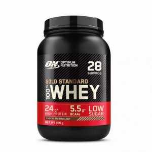 Optimum Nutrition Gold Standard 100% Whey Protein Powder Chocolate Hazelnut 896 grams (28 Servings) Philippines | 72064-BGNH