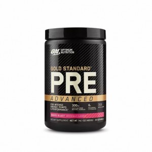 Optimum Nutrition Gold Standard Pre Advanced Berry Blast 20 Serves Philippines | 04326-BURP