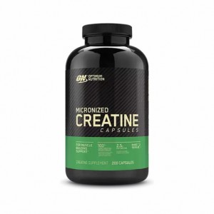 Optimum Nutrition Micronized Creatine Capsules 200 Capsules (100 Servings) Philippines | 83691-DQGA