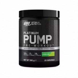 Optimum Nutrition Platinum Pump Pre-workout Lemon Lime 380 grams (20 Servings) Philippines | 76253-KYAF