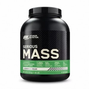 Optimum Nutrition Serious Mass Cookies & Cream 2.73 kg (8 Servings) Philippines | 47382-QKNC