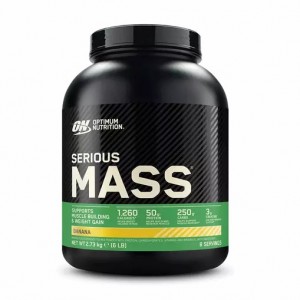 Optimum Nutrition Serious Mass Gainer Banana 2.73 kg (8 Servings) Philippines | 38491-NQAI