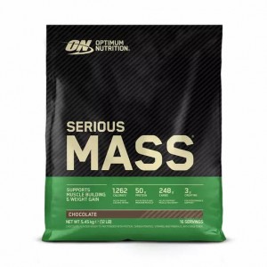 Optimum Nutrition Serious Mass Gainer Chocolate 5.45 kg (16 Servings) Philippines | 45132-CPAZ