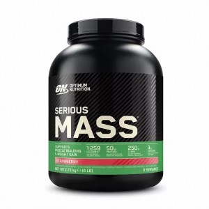 Optimum Nutrition Serious Mass Gainer Strawberry 2.73 kg (8 Servings) Philippines | 43675-AEHM