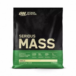 Optimum Nutrition Serious Mass Gainer Vanilla 5.45 kg (16 Servings) Philippines | 49713-WXAG