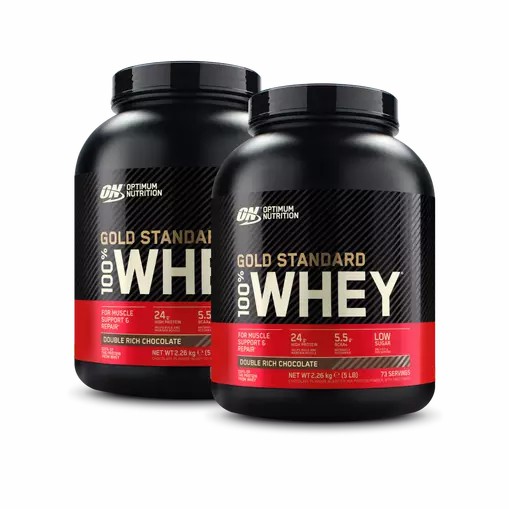 Optimum Nutrition 2x Gold Standard 100% Whey Protein Powder (2.27kg) Philippines | 61839-VCOR