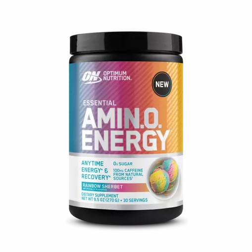 Optimum Nutrition ESSENTIAL AMIN.O. ENERGY® *new* Rainbow Sherbet - Notify Me 0.6 lb - Notify me Philippines | 30589-QCDW