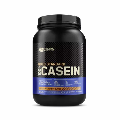 Optimum Nutrition GOLD STANDARD® 100% Casein Chocolate Peanut Butter 2 lb (25 Servings) Philippines | 92186-FLUA