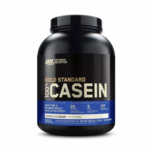 Optimum Nutrition GOLD STANDARD® 100% Casein Cookies & Cream 4 lb (53 Servings) Philippines | 26059-QTMY