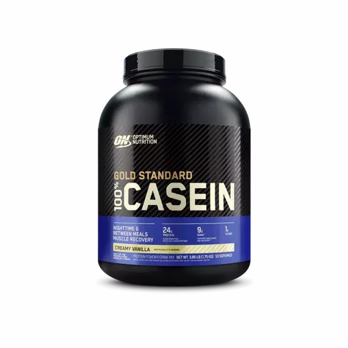 Optimum Nutrition GOLD STANDARD® 100% Casein Creamy Vanilla 4 lb (53 Servings) Philippines | 83462-WDUN