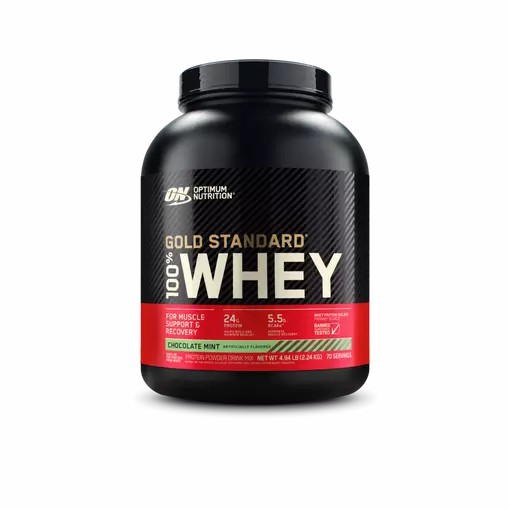 Optimum Nutrition GOLD STANDARD 100% WHEY™ Chocolate Mint 5 lb (70 Servings) Philippines | 81046-LSRO