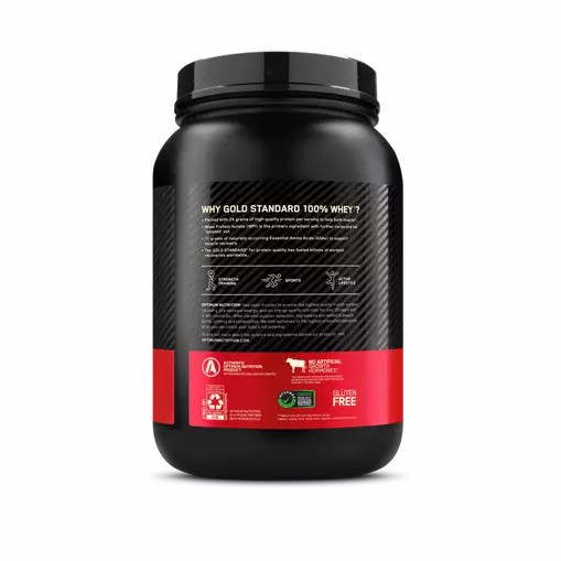 Optimum Nutrition GOLD STANDARD 100% WHEY™ Delicious Strawberry 2 lb (29 Servings) Philippines | 90243-OBUW