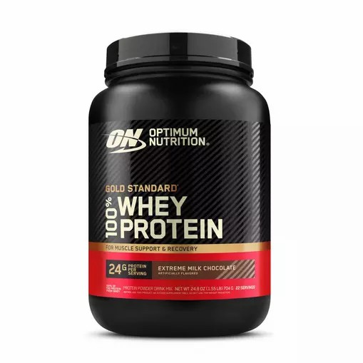 Optimum Nutrition GOLD STANDARD 100% WHEY™ Extreme Milk Chocolate 1.5 lb (22 Servings) Philippines | 59840-JWPK