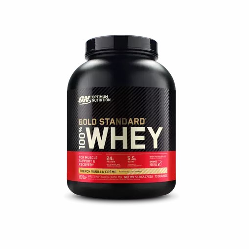 Optimum Nutrition GOLD STANDARD 100% WHEY™ French Vanilla Creme 5 lb (73 Servings) Philippines | 72136-FTEJ