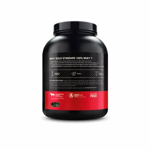 Optimum Nutrition GOLD STANDARD 100% WHEY™ Strawberries & Cream 5 lb (73 Servings) Philippines | 73865-LZHR