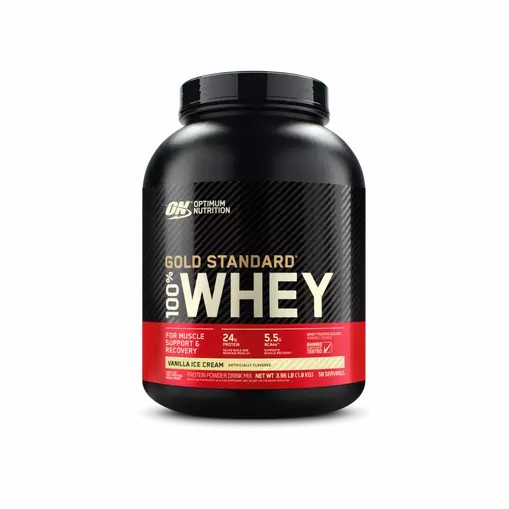 Optimum Nutrition GOLD STANDARD 100% WHEY™ Vanilla Ice Cream 4 lb (58 Servings) Philippines | 58792-YFEP