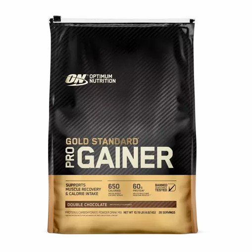 Optimum Nutrition GOLD STANDARD® Pro Gainer Double Chocolate 10.19 lb (28 Servings) Philippines | 74025-HDJF