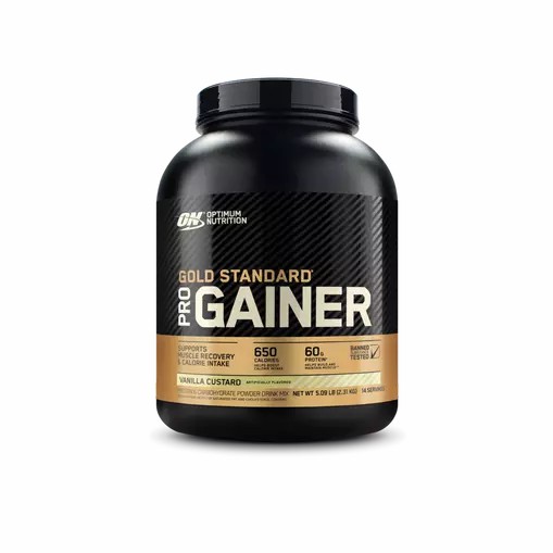 Optimum Nutrition GOLD STANDARD® Pro Gainer Vanilla Custard 5.09 lb (14 Servings) Philippines | 74293-GAMO