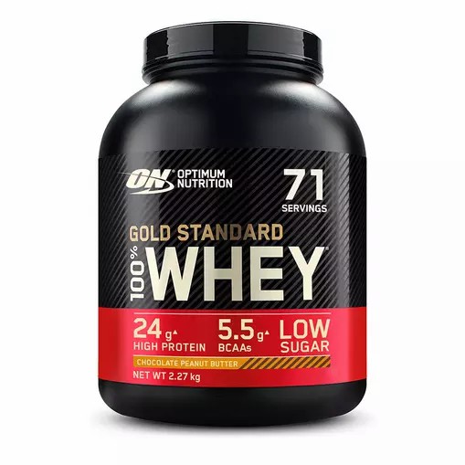 Optimum Nutrition Gold Standard 100% Whey Protein Powder Chocolate Peanut Butter 2.27 kg (71 Servings) Philippines | 17024-VXLP