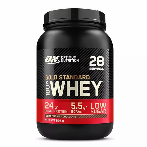 Optimum Nutrition Gold Standard 100% Whey Protein Powder Extreme Milk Chocolate 896 grams (28 Servings) Philippines | 45076-YKFB