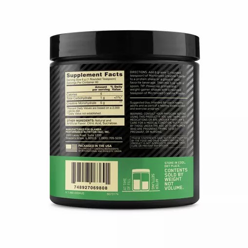 Optimum Nutrition Micronized Creatine Powder Blueberry Lemonade 0.79 lb (60 Servings) Philippines | 98054-CPLX