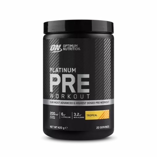 Optimum Nutrition Platinum Pre-workout Tropical 420 grams (20 Servings) Philippines | 81479-GXIK