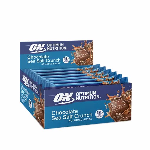 Optimum Nutrition Protein Bar Chocolate Sea Salt Crunch 720 grams (12 Bars) Philippines | 45089-IJQB