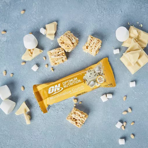 Optimum Nutrition Protein Bar Marshmallow Crunch 65 grams (1 bars) Philippines | 41327-OJMH