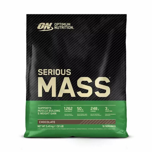 Optimum Nutrition Serious Mass Chocolate 5.45 kg (16 Servings) Philippines | 84527-ZSJE